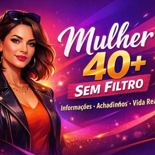 Imagem do Canal Mulher 40+ sem filtro